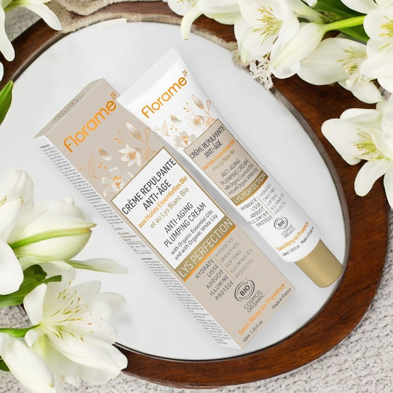 Crème repulpante anti-âge BIO lys blanc - 40ml - Florame