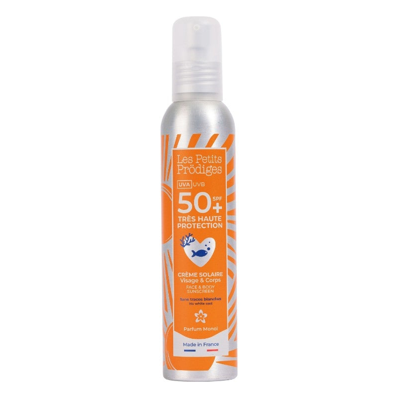 Crème solaire visage & corps IP 50+ monoï - 100ml - Les petits prödiges