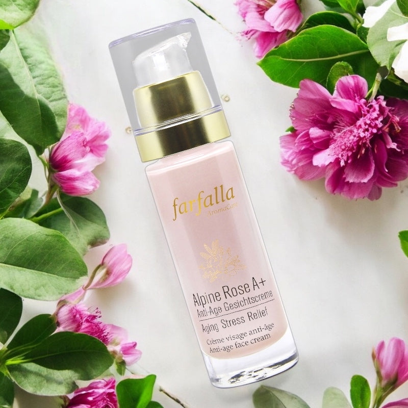 Alpine Rose A+ Bio-Anti-Aging-Gesichtscreme - 30 ml - Farfalla