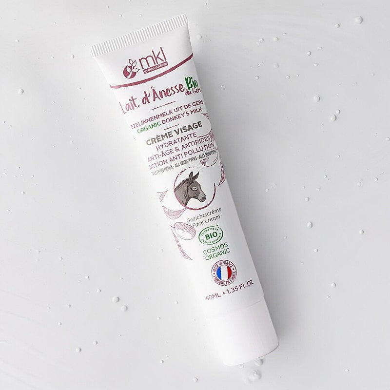Creme visage bio lait d anesse 40 ml mkl green nature 3
