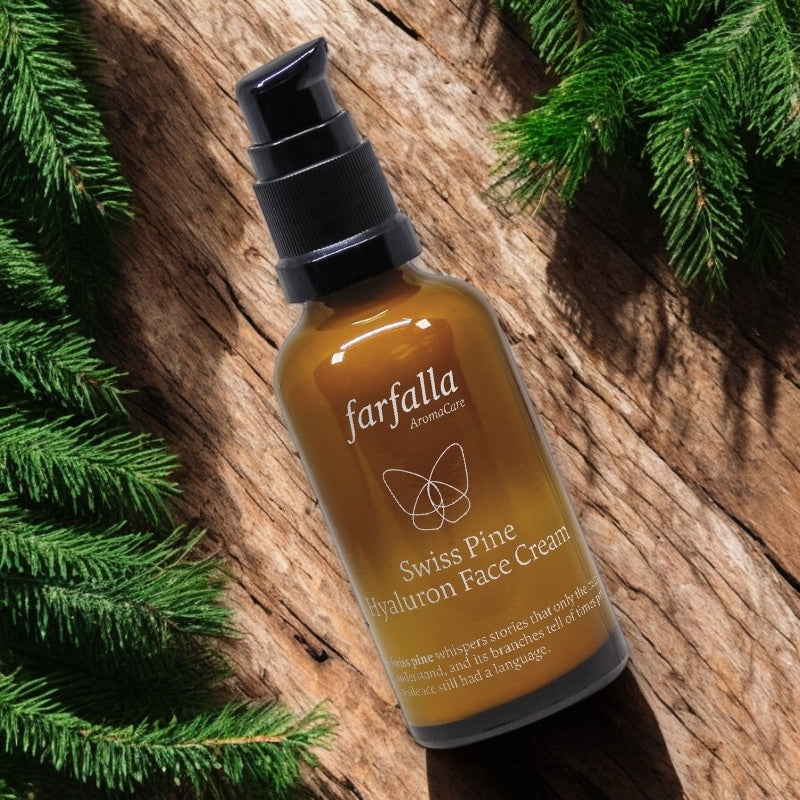 Bio-Gesichtscreme für Männer mit Kiefer und Hyaluronsäure – 50 ml – Farfalla