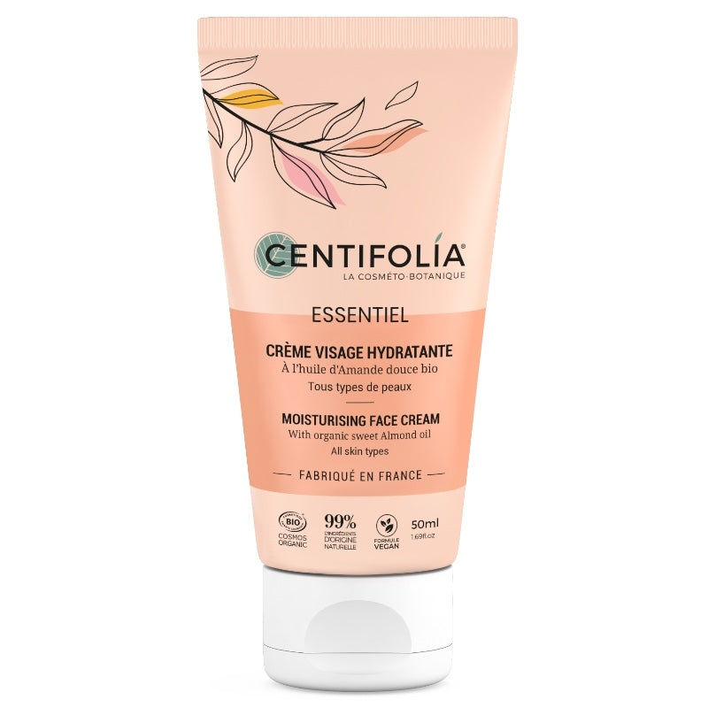 Bio-Feuchtigkeitscreme fürs Gesicht mit Süßmandel – 50 ml – Centifolia