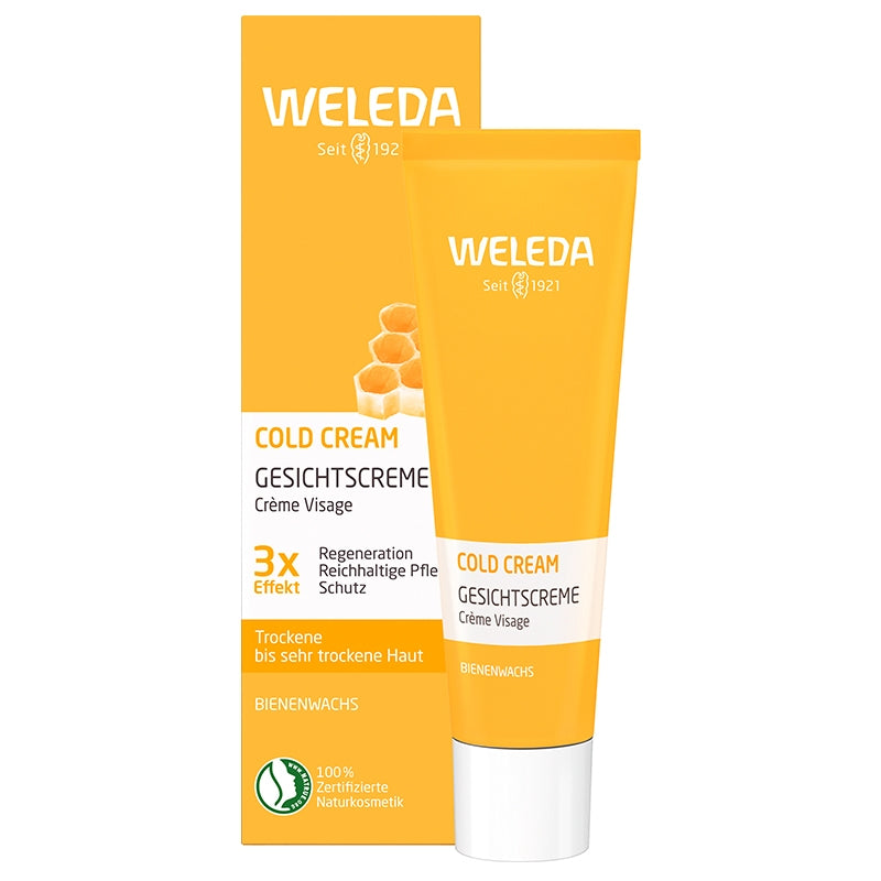 Bio-Pflegecreme fürs Gesicht – Kaltcreme – 30 ml – Weleda