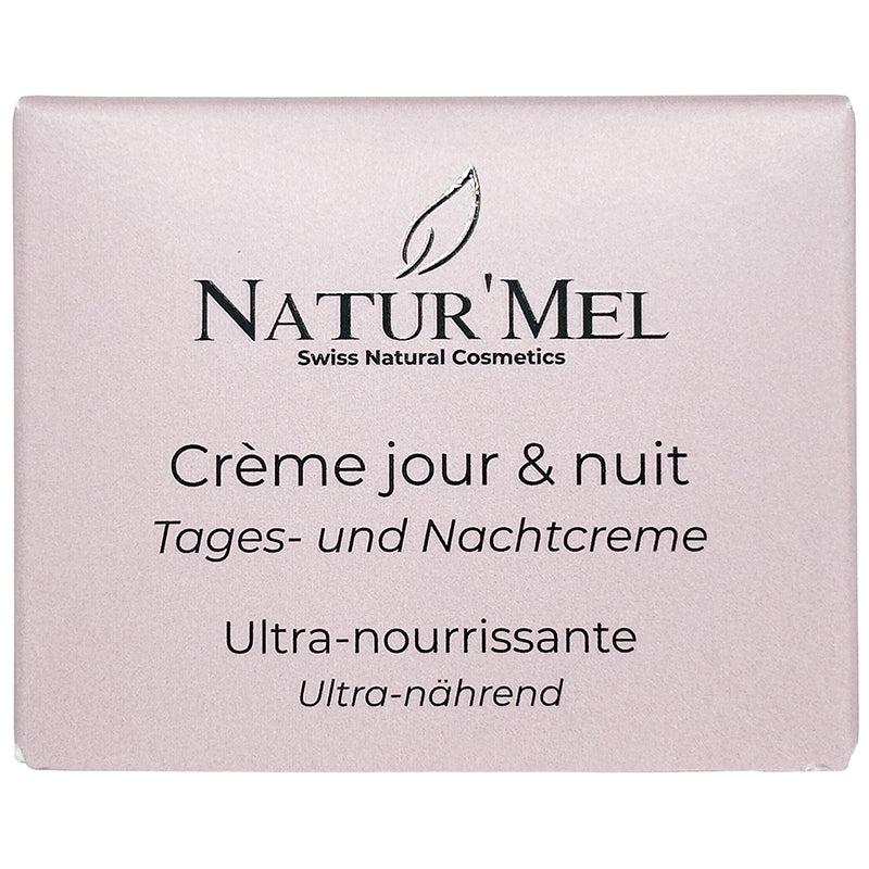 Ultra-nährende Argan- und Sheabutter-Gesichtscreme - 50 ml - Natur'Mel