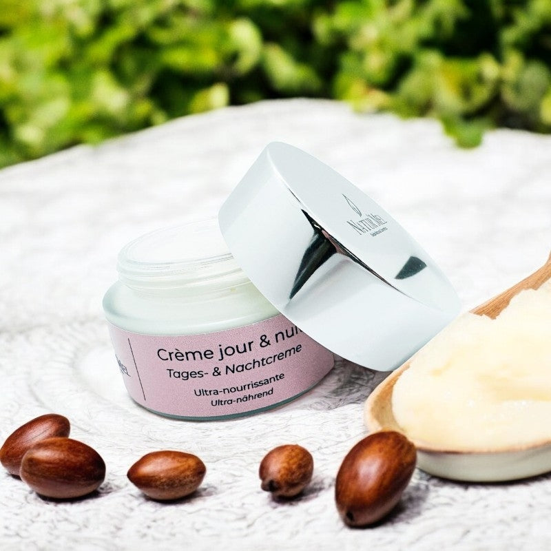 Ultra-nährende Argan- und Sheabutter-Gesichtscreme - 50 ml - Natur'Mel