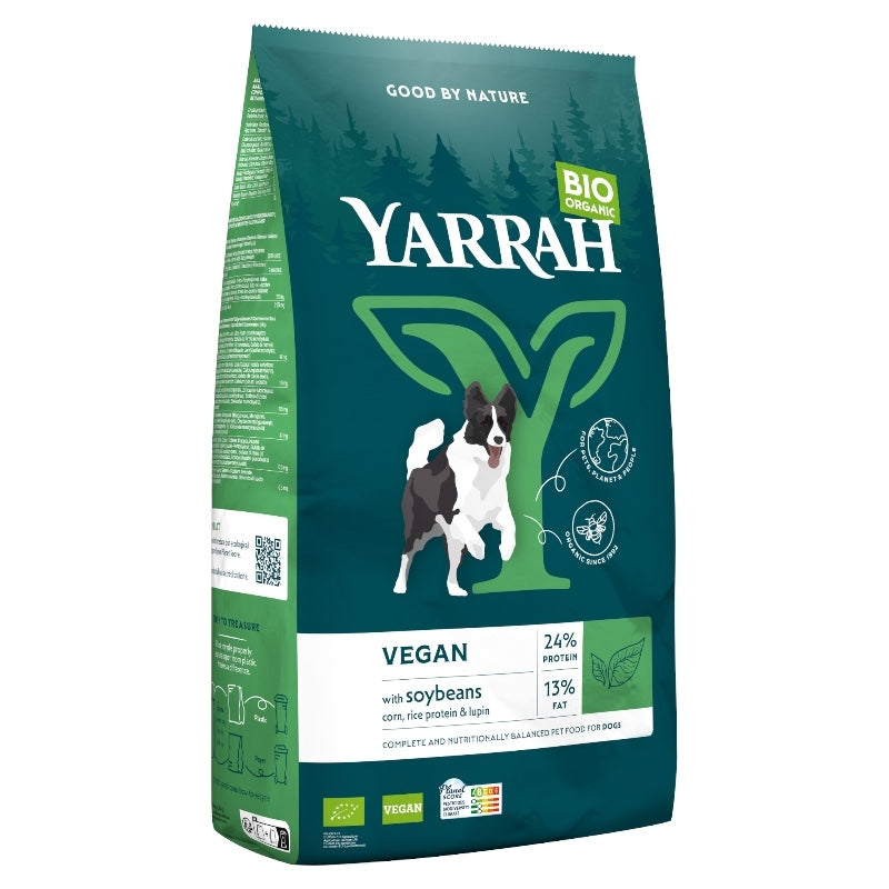 Bio-vegetarisches Hundefutter mit Soja und Lupine – 2 kg – Yarrah
