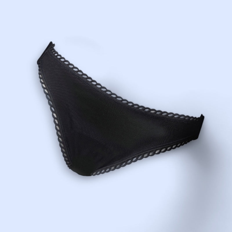 Culotte menstruelle détachable noire Taille 44 flux moyen - Anaé