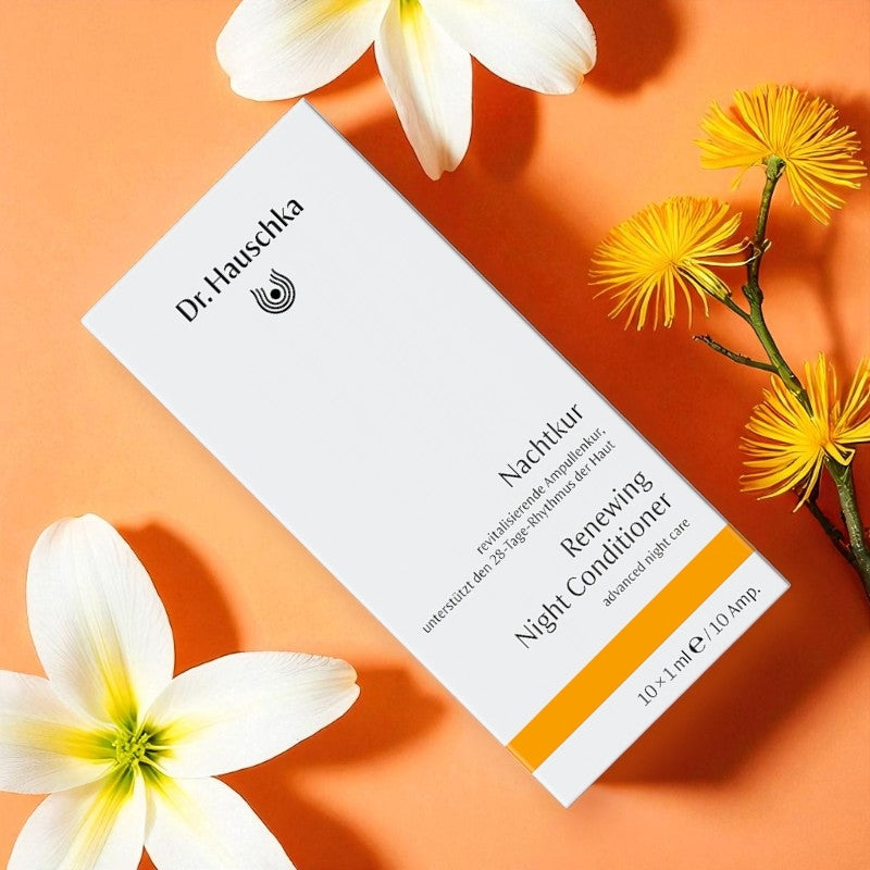 Cure intensive pour la nuit BIO hamamélis & lys blanc - 10x1ml - Dr. Hauschka