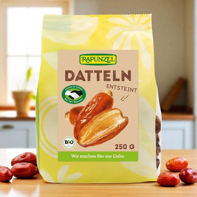 Bio-Datteln von Deglet Nour, entsteint - 250 g - Rapunzel