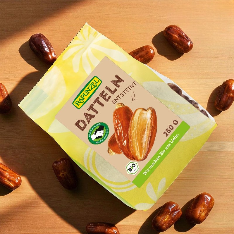 Dattes Deglet Nour sans noyaux BIO - 250g - Rapunzel