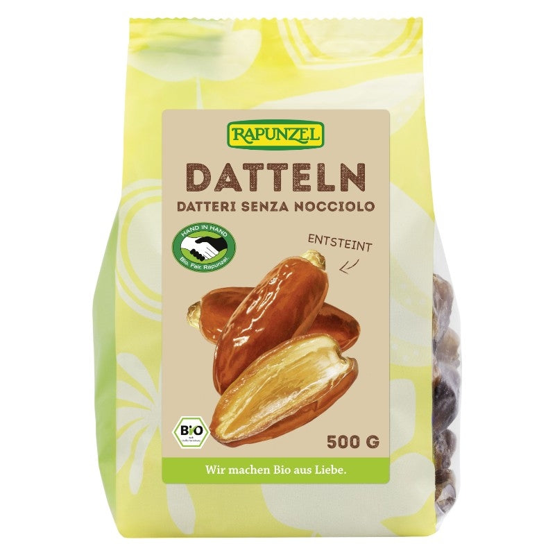 Dattes Deglet Nour sans noyaux BIO - 500g - Rapunzel