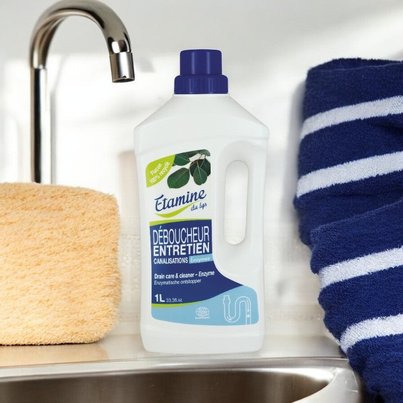 Abflussreinigung und umweltfreundliche Wartung mit Eukalyptus - 1L Etamine du Lys