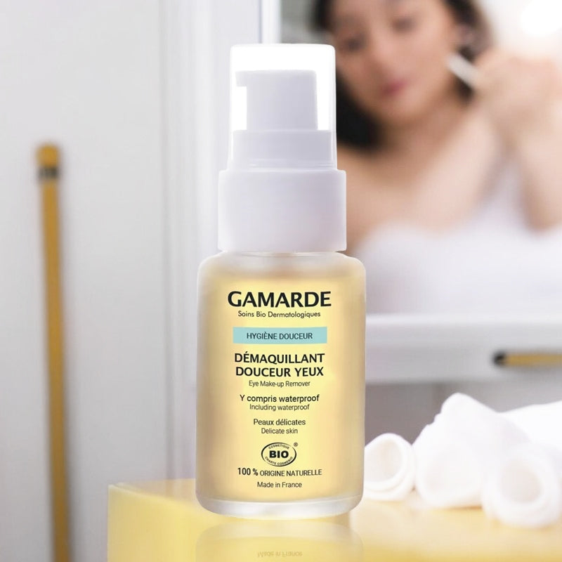 Gamarde Bio-Augen-Make-up-Entferner mit Ringelblume und Myrte – 30 ml