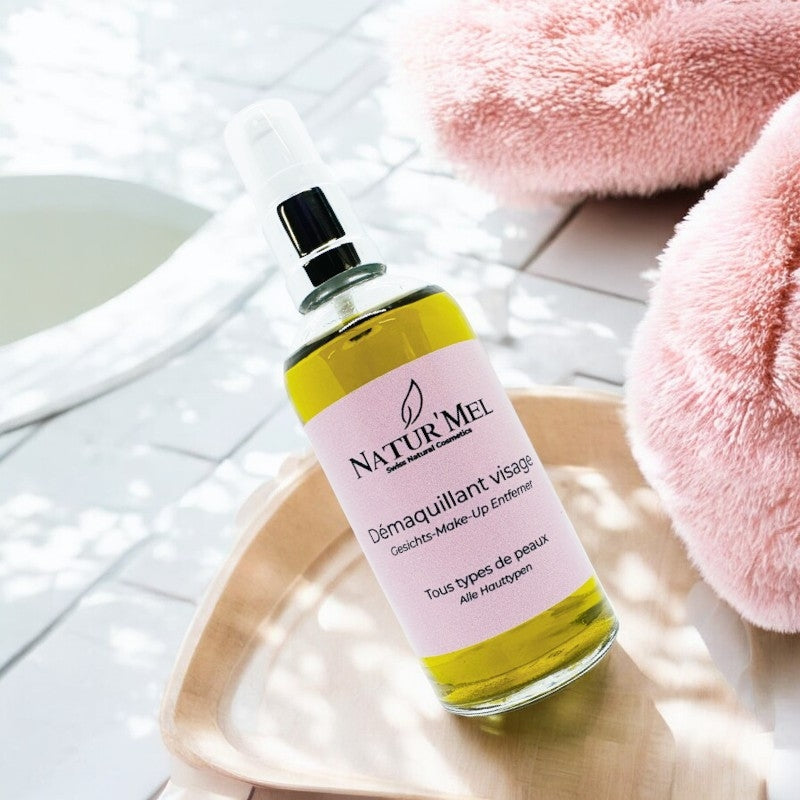 Gesichts-Make-up-Entferner mit Hanf &amp; Jojoba - 100 ml - Natur'Mel