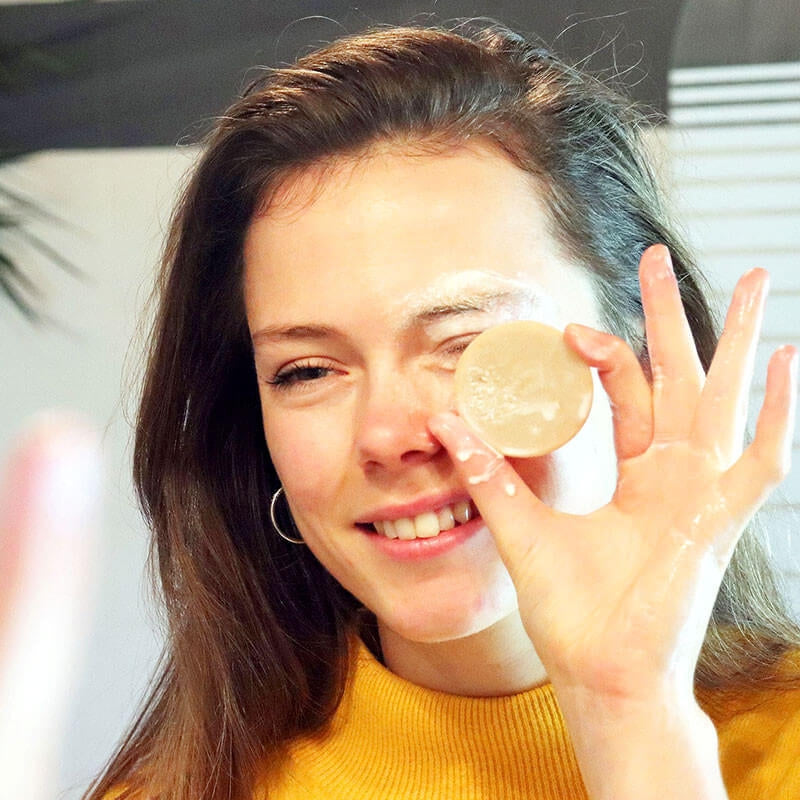 Bio-Fester Make-up-Entferner für Gesicht und Augen mit Jojobaöl – 30 ml – Lamazuna