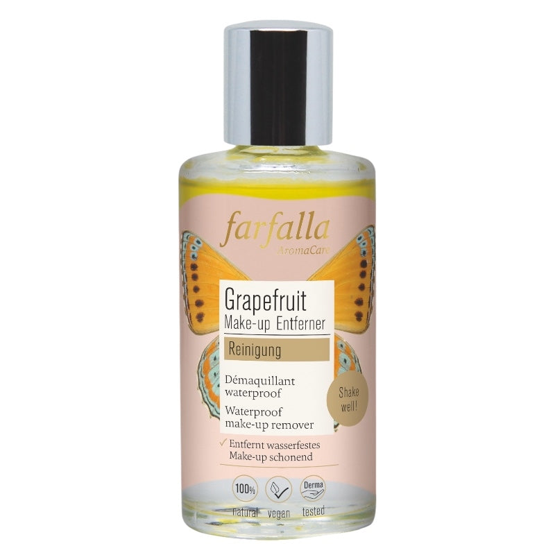 Démaquillant waterproof BIO pamplemousse - 60ml - Farfalla