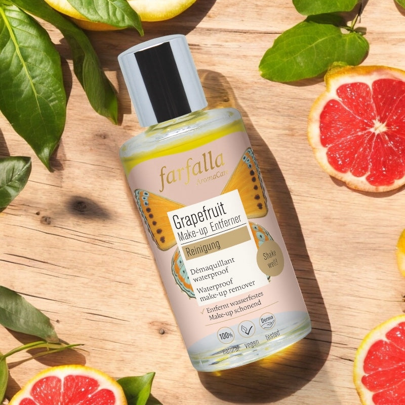 Démaquillant waterproof BIO pamplemousse - 60ml - Farfalla