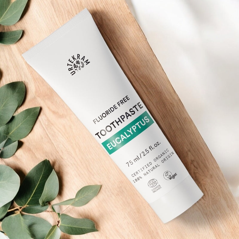 Dentifrice BIO eucalyptus sans fluor - 75ml - Urtekram