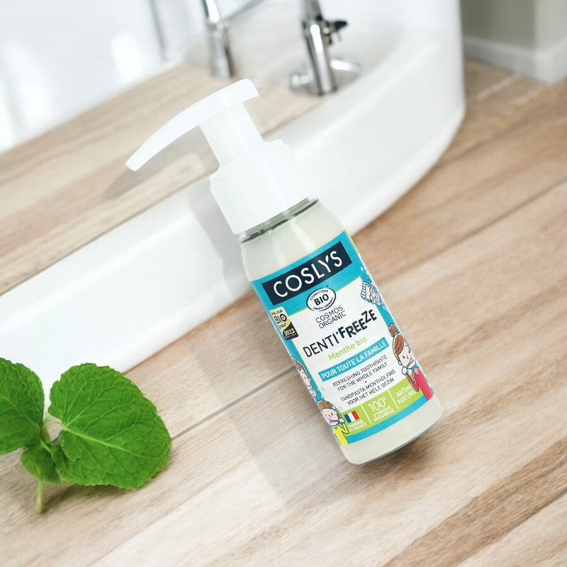 Dentifrice famille BIO menthe sans fluor - 55g - Coslys