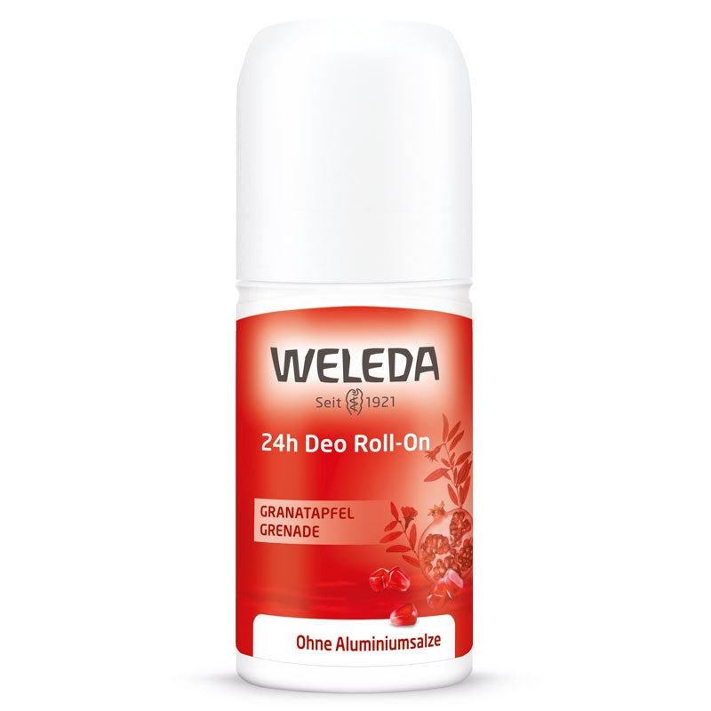 24-Stunden-Bio-Roll-On-Deodorant mit Granatapfel – 50 ml – Weleda