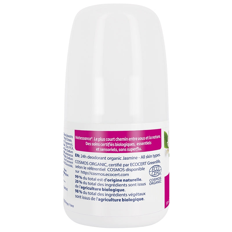 Deodorant a bille 24h bio jasmin 50 ml natessance 2