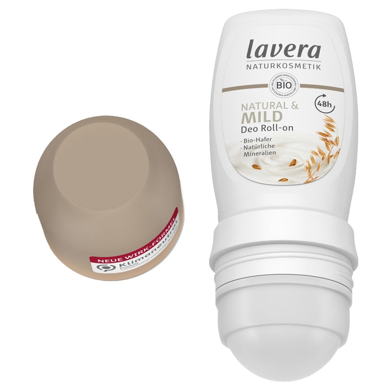 Deodorant a bille 48h mild bio avoine 50 ml lavera 3