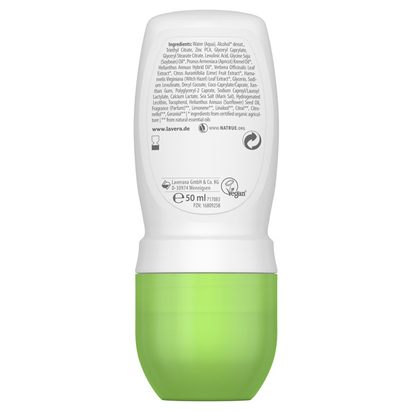 48h Refresh Bio-Roll-On-Deodorant – Limette – 50 ml – Lavera
