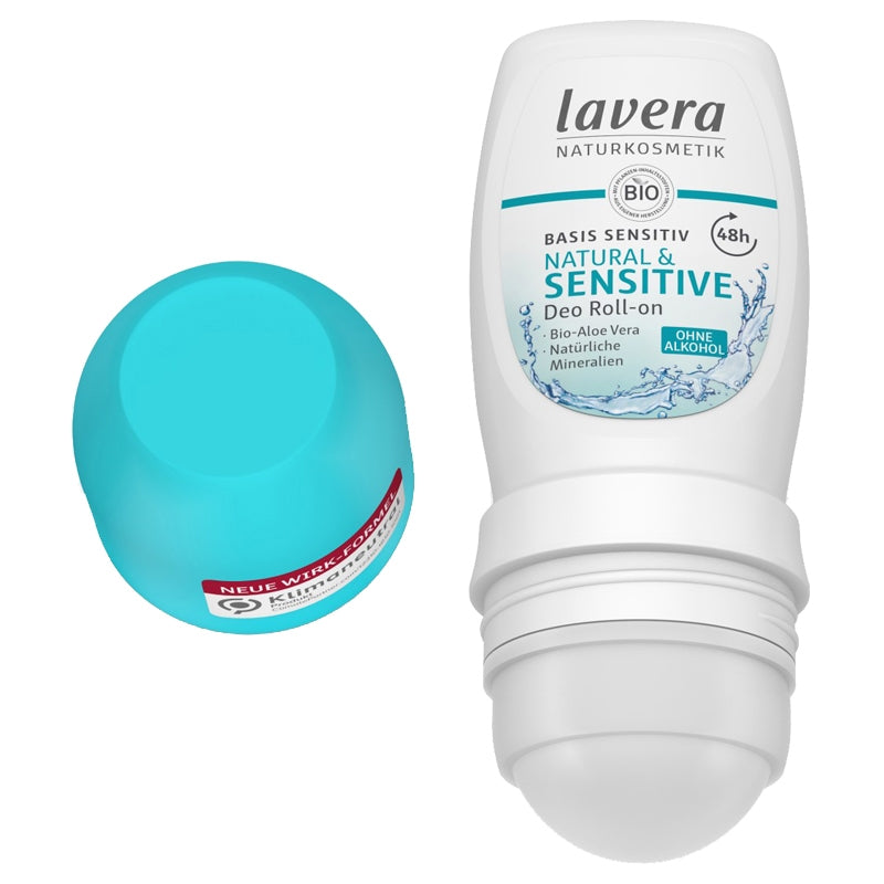 Déodorant à bille 48h Sensitive BIO aloe vera - 50ml - Lavera