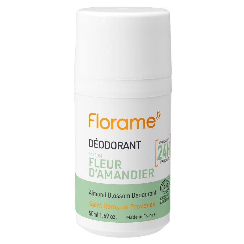 Deodorant a bille bio fleur d amandier 50 ml florame