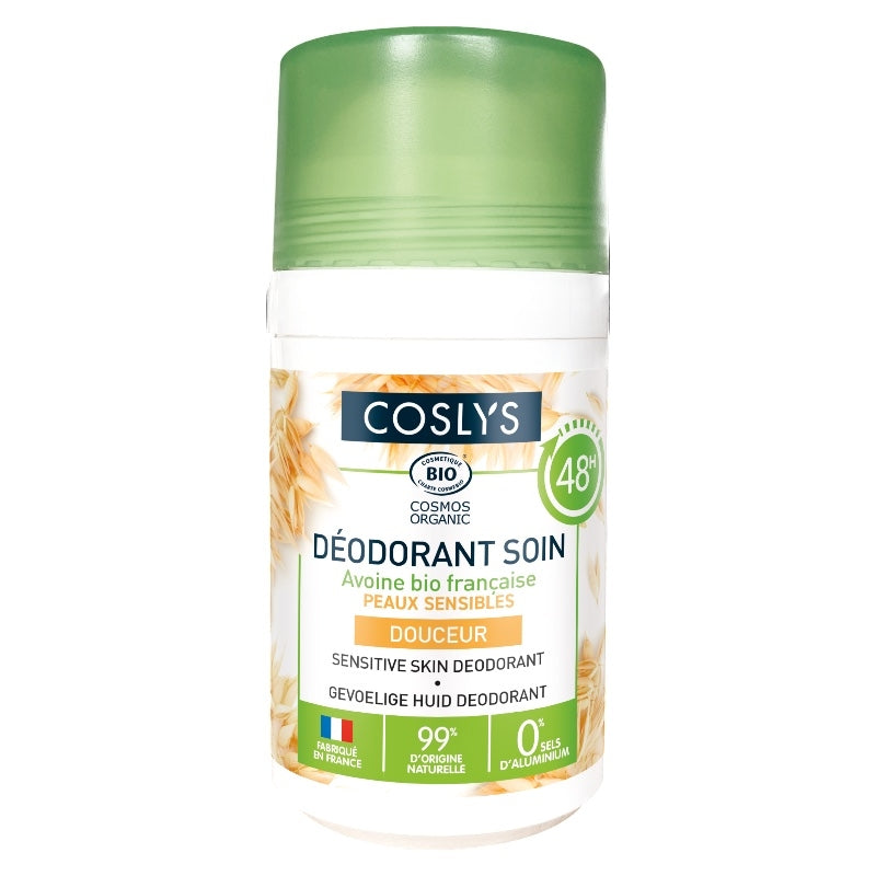 Deodorant a bille soin douceur bio avoine 50 ml coslys 28465