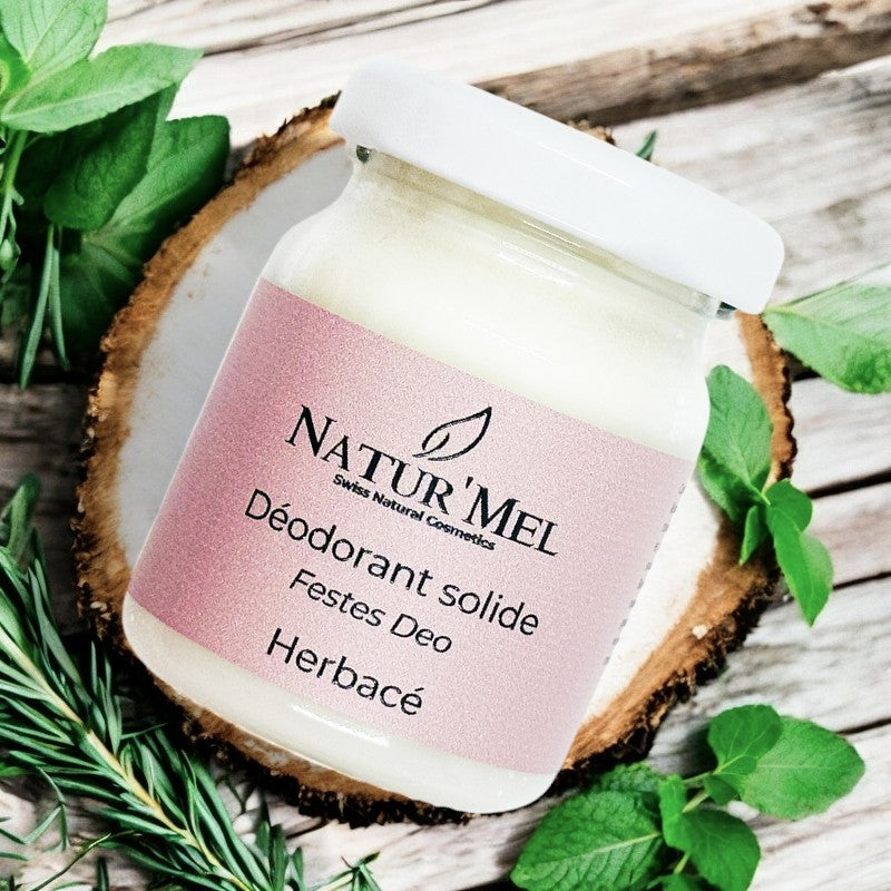 L'Herbacé Deodorant-Balsam mit Rosmarin und grüner Minze – 50 ml – Natur'Mel