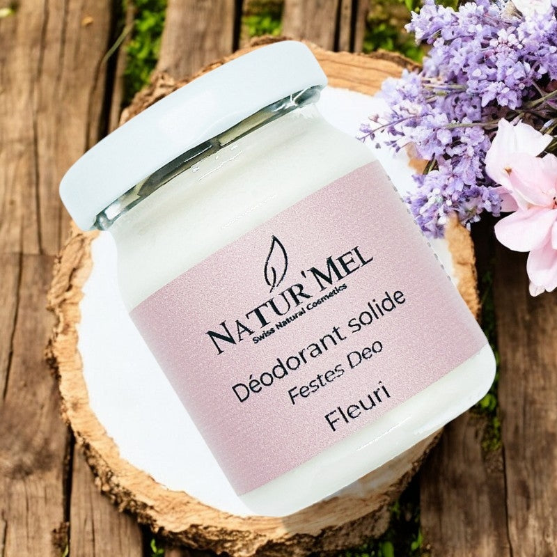 Deodorant baume le fleuri lavandin geranium 50 ml natur mel 3