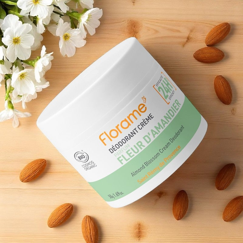 Deodorant creme bio fleur d amandier 50 g florame 3