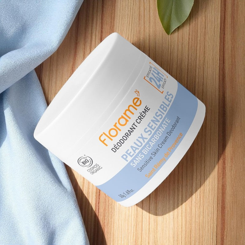 Deodorant creme bio sans parfum 50 g florame 3