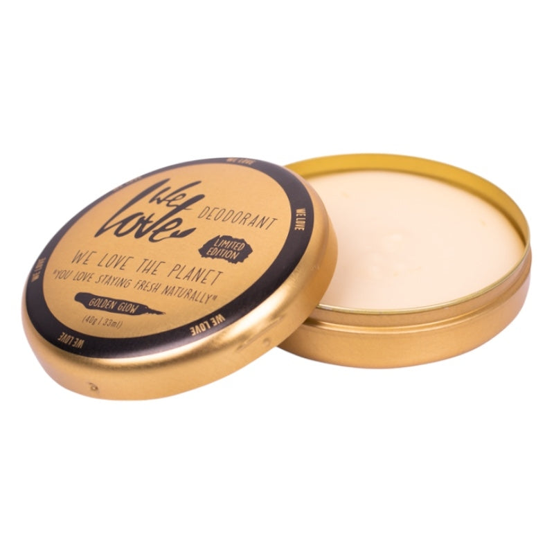 Golden Glow Natürliches Creme-Deodorant – 48 g – Wir lieben den Planeten
