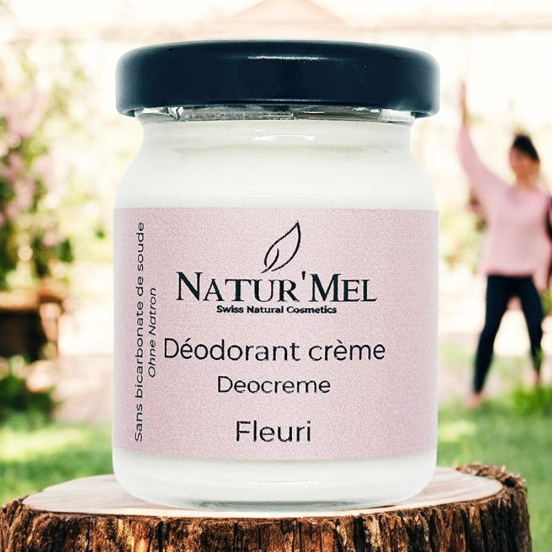 Deodorant creme sans bicarbonate le fleuri lavandin 50 ml natur mel 2
