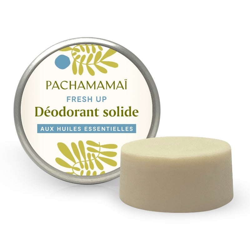 Festes Deodorant mit Salbei und Probiotika - 25 ml - Pachamamaï