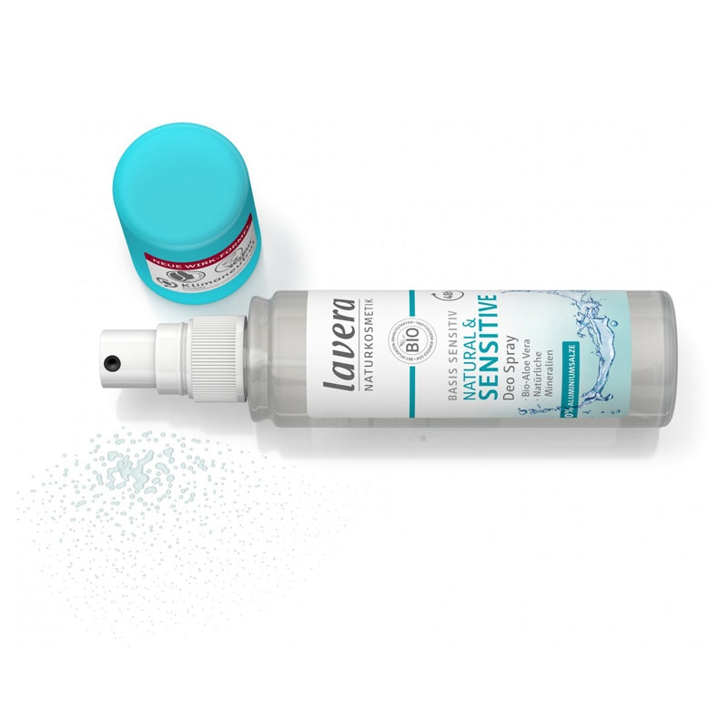 48-Stunden Sensitives Bio-Aloe-Vera-Spray-Deodorant – 75 ml – Lavera