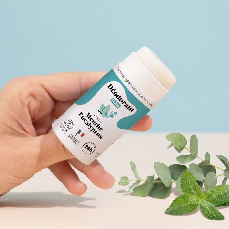Bio-Deostick mit Minze und Eukalyptus – 50 g – Pimpant