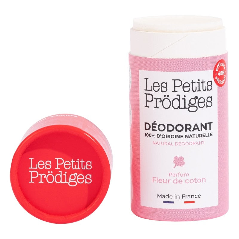 Déodorant stick fleur de coton - 40g - Les petits prödiges