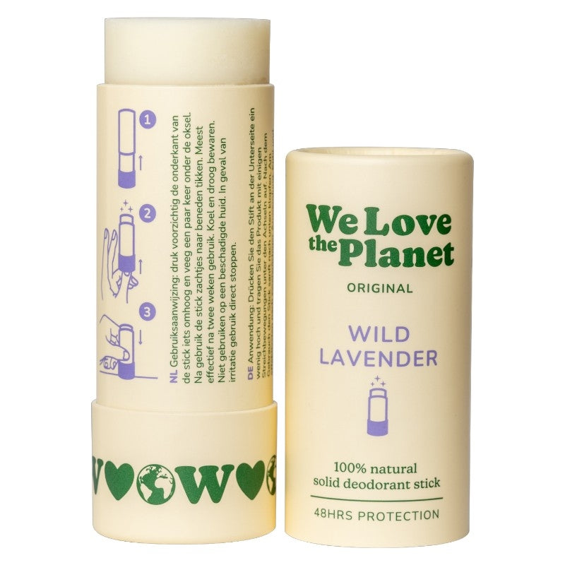 Déodorant stick Lavande Sauvage - 40g - We Love The Planet