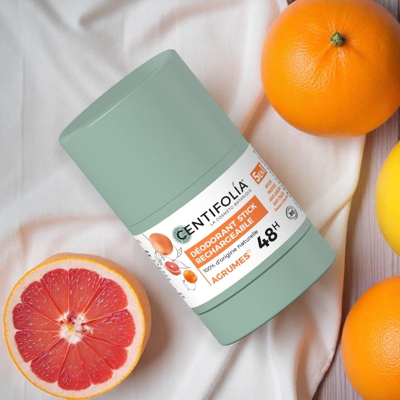 Deodorant stick rechargeable bio agrumes 50 g centifolia 3
