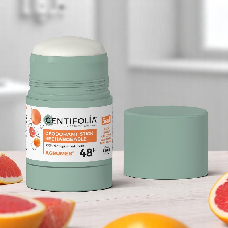 Deodorant stick rechargeable bio agrumes 50 g centifolia 2