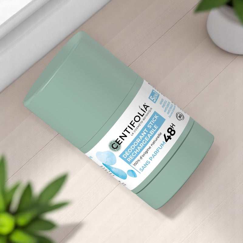 Deodorant stick rechargeable bio sans parfum 50 g centifolia 3