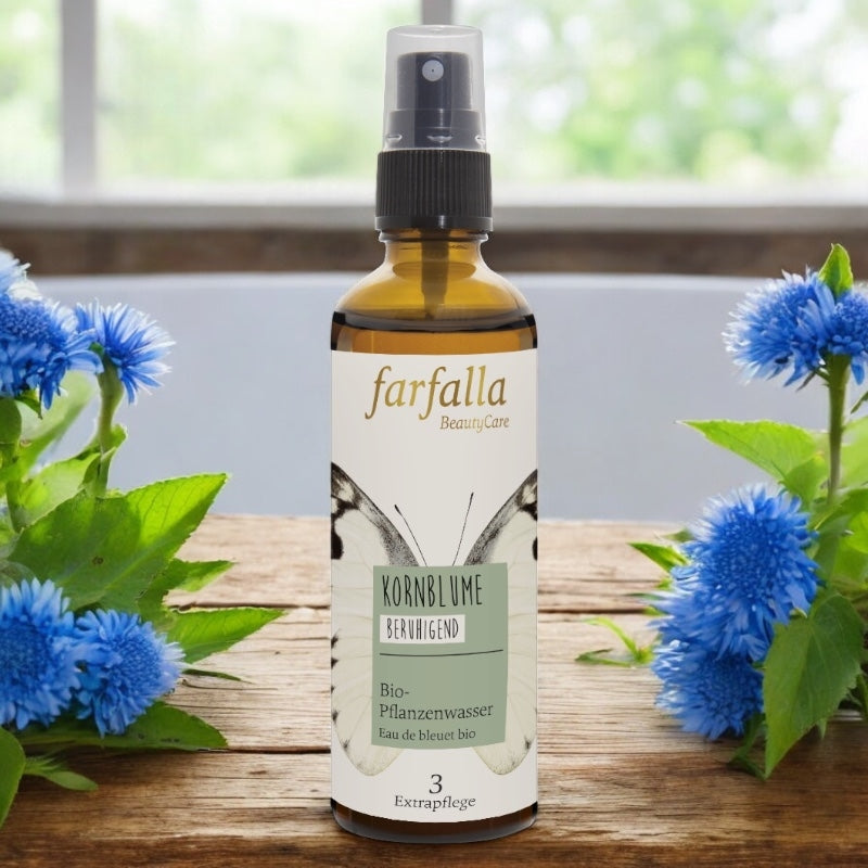 Eau de bleuet BIO - 75ml - Farfalla