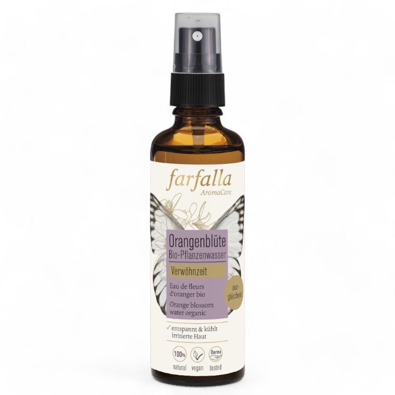 Eau de fleurs d'oranger BIO - 75ml - Farfalla