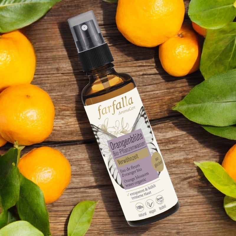 Eau de fleurs d'oranger BIO - 75ml - Farfalla