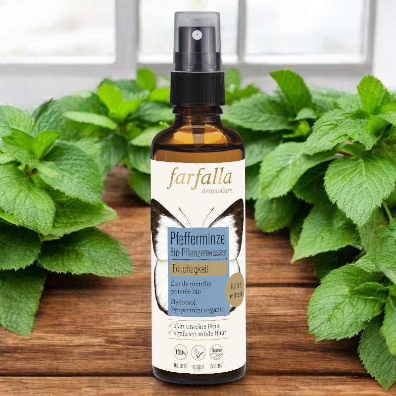 Eau de menthe poivrée BIO - 75ml - Farfalla