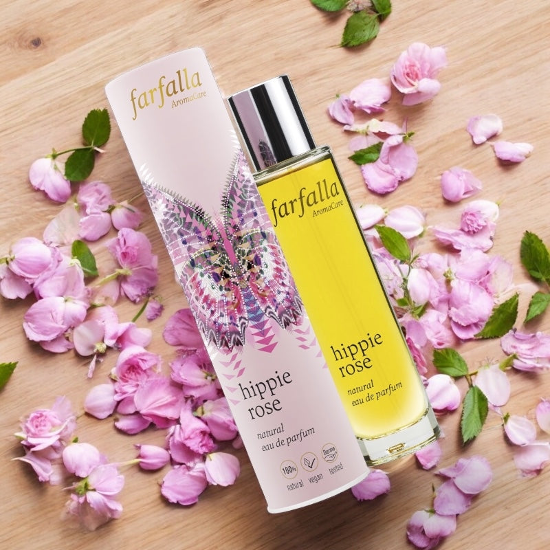 Eau de parfum BIO Hippie Rose - 50ml - Farfalla