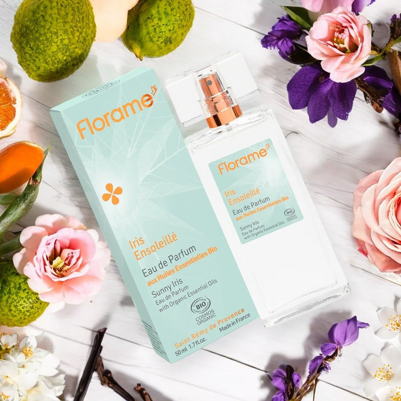 Eau de parfum BIO Iris Ensoleillé - 50ml - Florame